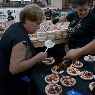 El sabor de la tradici�n 'pulpeira' en O Carballi�o