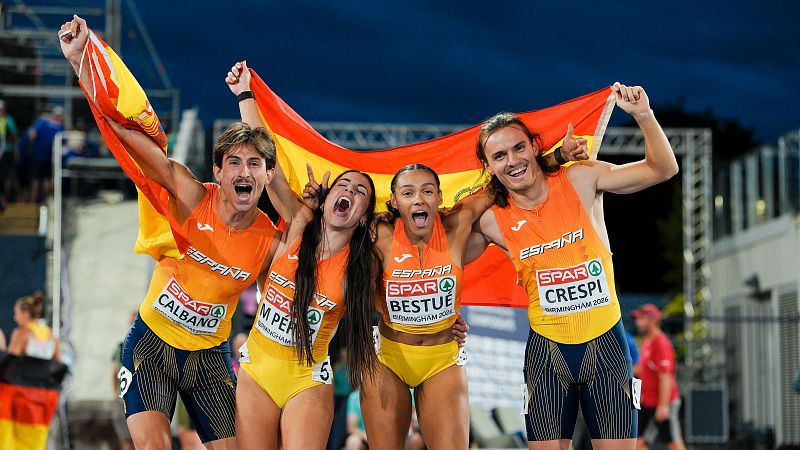 España logra ocho medallas en el Europeo de atletismo - La hinchada | Escuchar