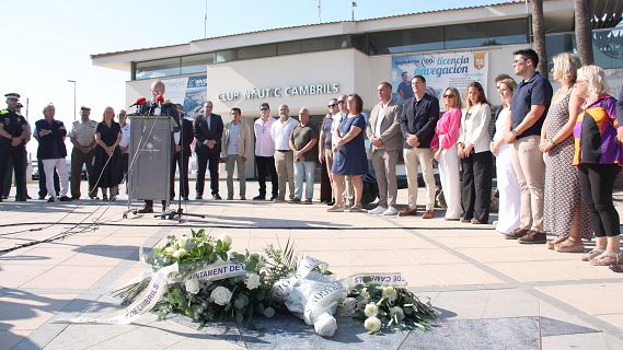 Cambrils commemora el 9� aniversari dels atemptats del 2017