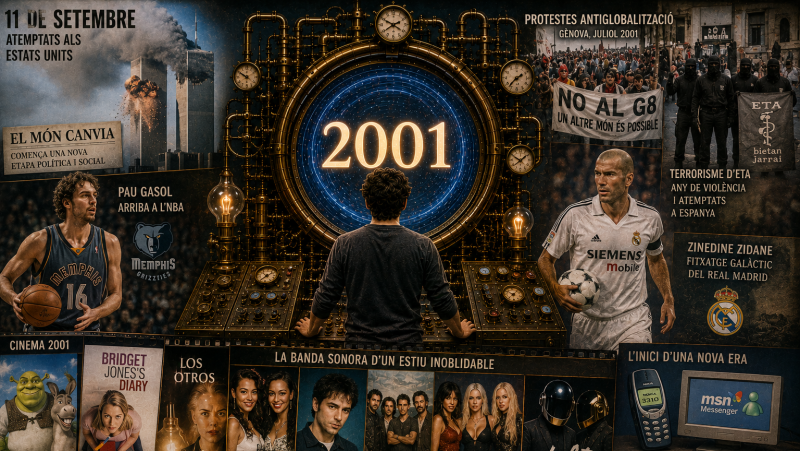 El mat� de R�dio 4 - Edici� Estiu - M�quina del Temps: 2001, l'any que va canviar el m�n - El mat� de R�dio 4 | Escoltar
