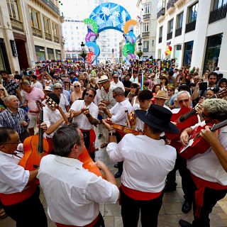 La Feria de M�laga, al comp�s de los verdiales