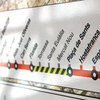 Calor insuportable a les andanes mentre acaben les obres de l'L1