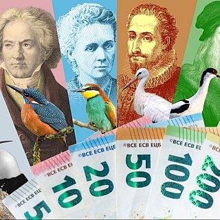 Los nuevos billetes de euro pueden tener diseño español