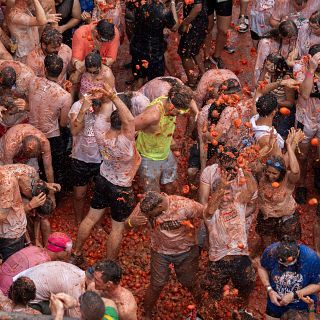 La Tomatina de Buñol, una fiesta a todo tomate