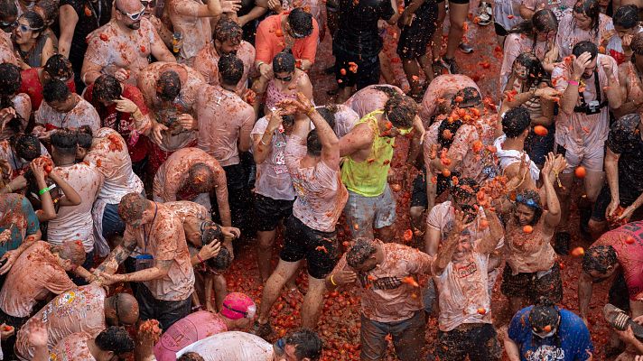 La Tomatina de Buñol, una fiesta a todo tomate