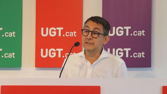 UGT denuncia que els beneficis empresarials creixen m�s que els salaris
