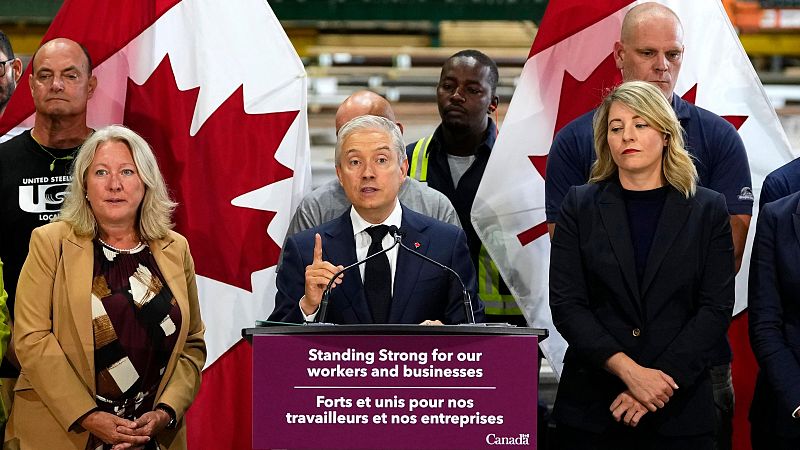 Cinco Continentes - Canadá se revuelve contra la presión comercial de Trump - Escuchar ahora