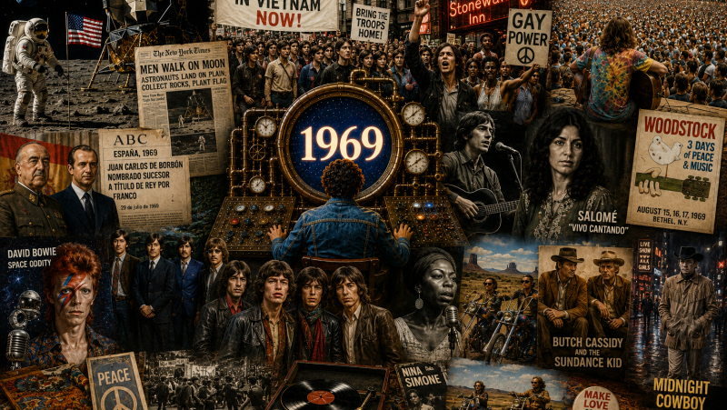 El mat� de R�dio 4 - Edici� Estiu - M�quina del temps 1969: L'arribada a la Lluna, Stonewall i Woodstock - El mat� de R�dio 4 | Escoltar