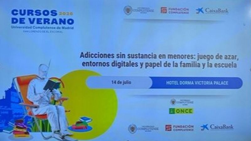 Para que veas - Adicciones sin sustancia en los menores, a estudio en los cursos de El Escorial - 31/08/26 - Escuchar ahora