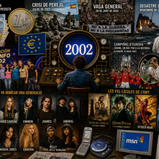 Màquina del temps 2002: l'euro, el Prestige, Operación Triunfo i la música que va marcar una generació