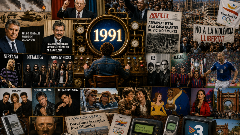 El mat� de R�dio 4 - Edici� Estiu - M�quina del temps 1991: Barcelona preol�mpica, Nirvana i Metallica - El mat� de R�dio 4 | Escoltar