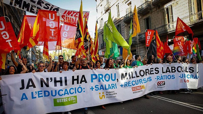 El mat� de R�dio 4 - Edici� Estiu - Els docents comencen el curs amb reivindicacions i una vaga convocada el 8 de setembre - El mat� de R�dio 4 | Escoltar