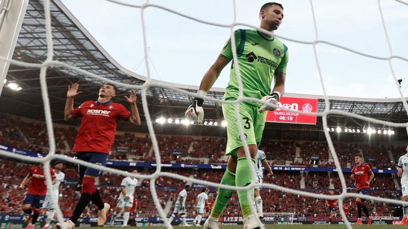 Osasuna empieza la Liga en modo imbatible. Antena Rojilla 01/09 - Navarra Informativos