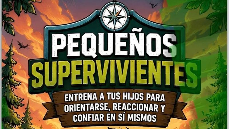 "Pequeños Supervivientes", una guía práctica de supervivencia básica en familia - Navarra Informativos