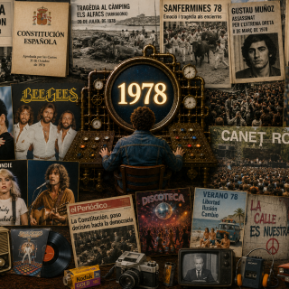 L'estiu de 1978: la Constitució, Grease i Canet Rock
