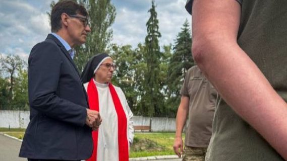 Sor Luc�a Caram alerta d'una escalada de la guerra a Ucra�na despr�s de la seva �ltima missi� humanit�ria