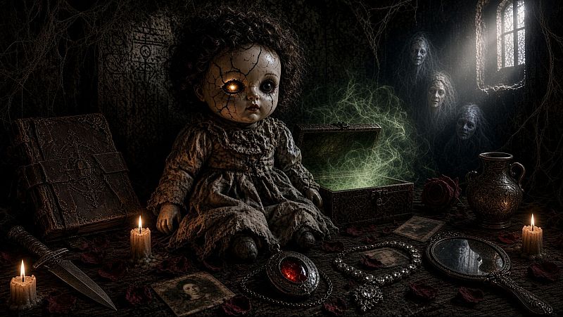 Terror en blanco - Objetos malditos y misteriosos - 06/09/26 - Terror en blanco