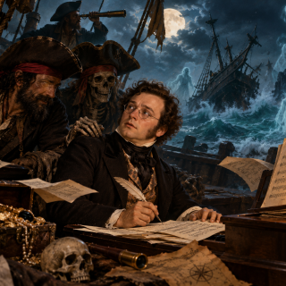 De piratas, naufragios y fantasmas