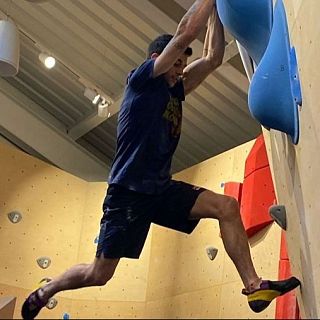 Alberto Ginés, campeón olímpico en escalada deportiva