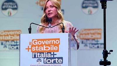 El gobierno de Meloni, el más longevo en Italia desde la IIGM