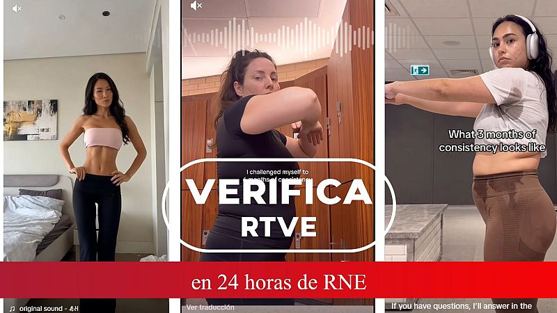 VerificaRTVE: estas chicas que adelgazan con IA | Escuchar - 24 horas