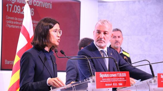 Parlon i Collboni acorden que la Gu�rdia Urbana reculli den�ncies lleus