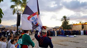Melilla celebra 529 a�os de espa�olidad con Ceuta presente tras la crisis fronteriza
