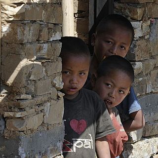 Ayuda psicológica para los niños en Nepal