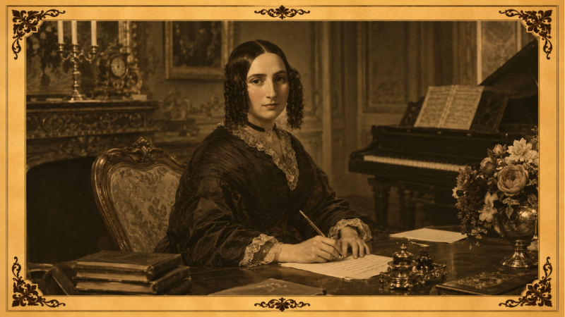 Suya afect�sima - Fanny Mendelssohn y la b�squeda de aprobaci�n - 20/09/26 - Suya afect�sima