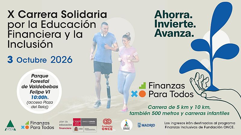 Para que veas - X carrera solidaria por la educación financiera y la inclusión - 24/09/26