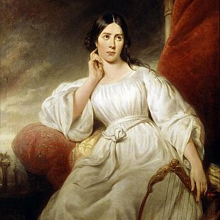 Mar�a Malibr�n, escritora de la voz