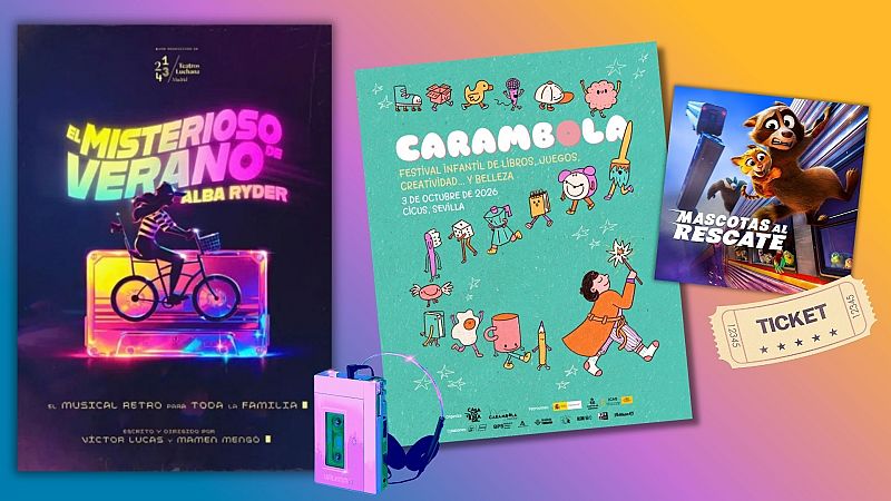 Menudo planazo en Radio 5 - Un musical retro, una carambola de festival y un sorteo muy animal - 26/09/26