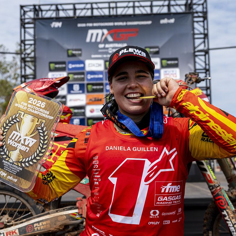 Entrevista a Daniela Guillén, campeona del mundo de Motocross: "Tienen a las mujeres olvidadas" - Radiogaceta de los deportes