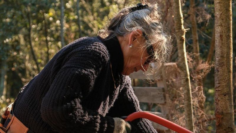 Yaya Bushcraft construyendo una cabaña