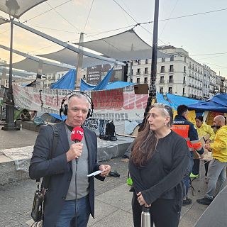 Gara, acampada en Sol: "Nos quedamos hasta que sea necesario"