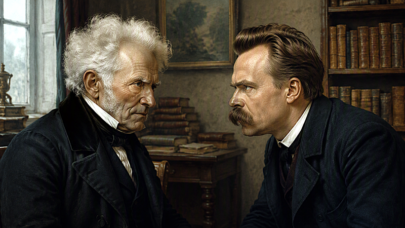 Duelo Shopenhauer vs. Nietzsche