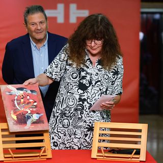 La cineasta Isabel Coixet en el Instituto Cervantes