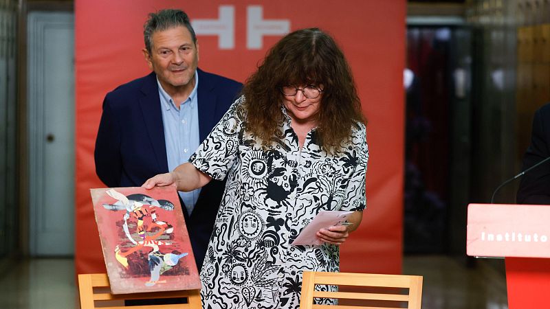 La cineasta Isabel Coixet en el Instituto Cervantes