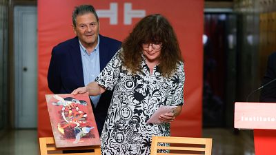 La cineasta Isabel Coixet en el Instituto Cervantes