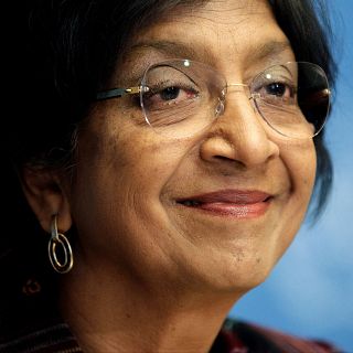 Navi Pillay, nuevo Premio Nobel de la Paz, lo dedica a todos los "supervivientes de los crímenes internacionales"