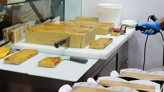 Tret de sortida a la 37a edició de la Fira del Torró i la Xocolata a la Pedra d'Agramunt