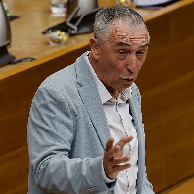 El portavoz de Compromís en Les Corts, Joan Baldoví