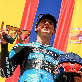 Máximo Quiles, campeón del mundo de Moto 3