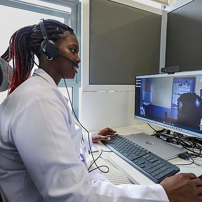 Consulta telemedicina Kenia