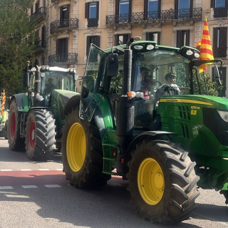La pagesia catalana torna a alçar la veu