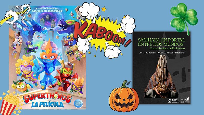 Menudo planazo en Radio 5 - 'Superthings' en el cine y el origen de Halloween - 17/10/26