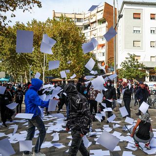 Las protesta estudiantiles toman las calles de Albania y desafían al Gobierno