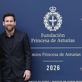 Leo Messi en Oviedo