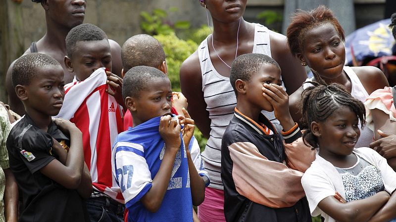 El ébola y los niños en Congo