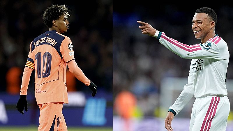 Lamine Yamal y Kylian Mbapp�: as� llegan Bar�a y Real Madrid al Cl�sico